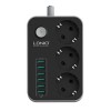 سه راهی و شارژر LDNIO POWER STRIP-SE3631