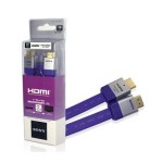 کابل Sony 2m 1.4 Ver. Flat High speed HDMI Cable