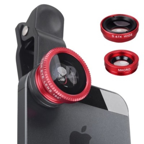 لنز کلیپسی 3 کاره Universal Clip Lens