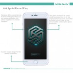 محافظ صفحه نمایش شیشه ای H+Pro نیلکین Nillkin برای Apple iPhone 7 Plus