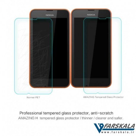 محافظ صفحه نمایش شیشه ای نیلکین Nillkin H برای گوشی Nokia Lumia 530