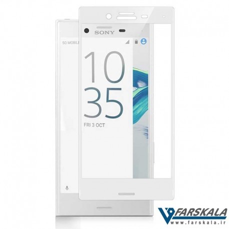 محافظ صفحه نمایش شیشه ای رنگی برای گوشی Sony Xperia X Compact