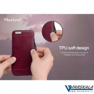 قاب محافظ چرمی Meanlove Oil Wax Series برای Apple iPhone 6 Plus/6S Plus