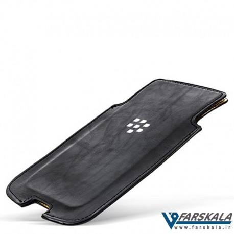 کیف محافظ چرمی بلک بری Blackberry DTEK60 Leather Bag
