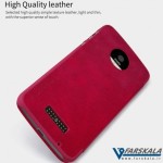 کیف محافظ چرمی Nillkin Qin Leather برای  Motorola Moto Z