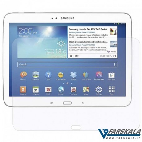 محافظ صفحه نمایش شیشه ای برای تبلت Samsung Galaxy Tab 3 10.1" P5200
