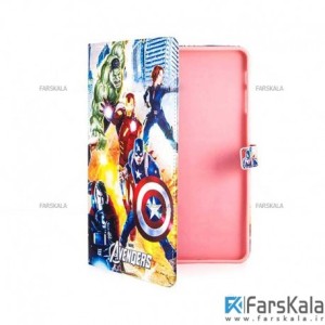 کیف تبلت طرح Avengers Colourful Case برای Samsung Galaxy Tab S2 9.7