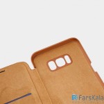 کیف محافظ چرمی نیلکین Nillkin Qin Series برای Samsung Galaxy S8
