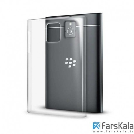 قاب محافظ شیشه ای Crystal Cover برای BlackBerry Passport