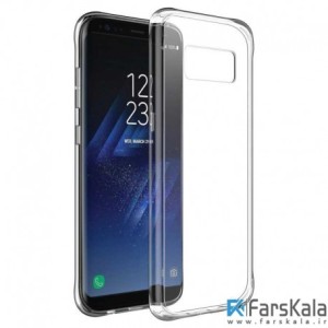 محافظ شیشه ای - ژله ای Transparent Cover برای Samsung Galaxy S8 Plus