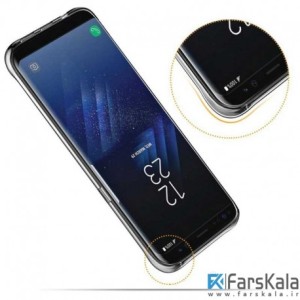 محافظ شیشه ای - ژله ای Transparent Cover برای Samsung Galaxy S8 Plus