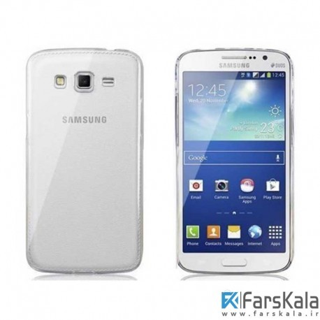 قاب محافظ شیشه ای- ژله ای برای Samsung Galaxy Grand 2