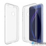 محافظ شیشه ای - ژله ای Transparent Cover برای Huawei Honor 8