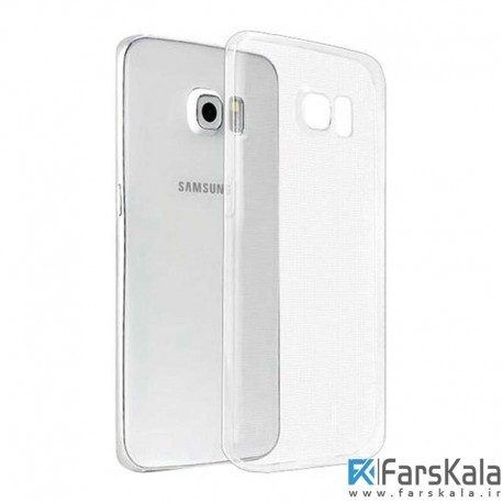 قاب محافظ شیشه ای- ژله ای برای Samsung Galaxy S6 edge