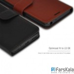 کیف محافظ چرمی Voia Skin Shield Premium Diary Case برای LG G6