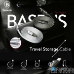 کابل شارژ لایتنینگ بیسوس Baseus Travel Storage Cable