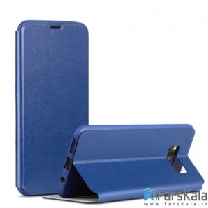کیف محافظ چرمی X-Level FIBCOLOR Cover برای Samsung Galaxy S8