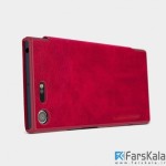 کیف چرمی Nillkin Qin Series Leather برای Sony Xperia XZ Premium