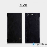 کیف چرمی Nillkin Qin Series Leather برای Sony Xperia XZ Premium