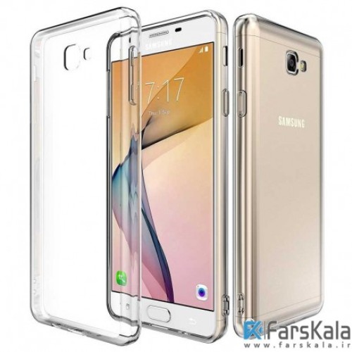 قاب محافظ شیشه ای- ژله ای برای Samsung Galaxy J7 Prime