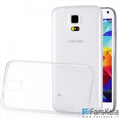 قاب محافظ شیشه ای- ژله ای برای Samsung Galaxy S5