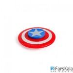 اسپینر فلزی طرح کاپیتان آمریکا Fidget Spinner Metal Captain America