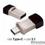 فلش مموری 16 گیگ ترنسند مدل 890 Transcend JF890 USB 3.1 Type-C Flash Memory