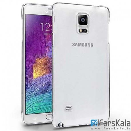 قاب محافظ شیشه ای Crystal Cover برای گوشی Samsung Galaxy Note 4