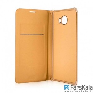 فلیپ کاور چرمی Flip Cover برای Samsung Galaxy C5