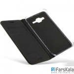 فلیپ کاور چرمی Flip Cover برای Samsung Galaxy J1 mini prime