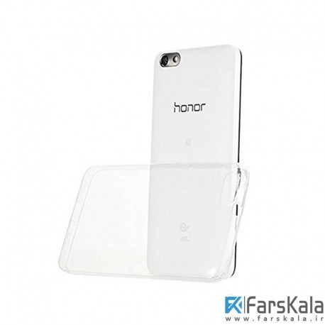قاب محافظ شیشه ای- ژله ای برای Huawei Honor 4X