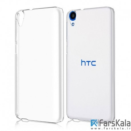 قاب محافظ شیشه ای- ژله ای برای HTC Desire 820