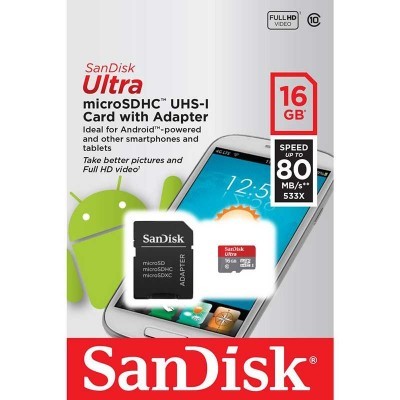 رم میکرو اس دی 16 گیگابایت SanDisk Class 10 533X
