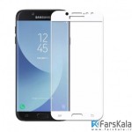 محافظ صفحه نمایش شیشه ای رنگی تمام صفحه 3D Glass برای Samsung Galaxy J7 Pro