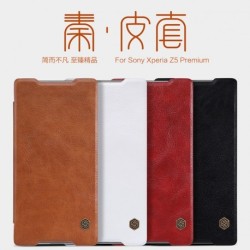 کیف چرمی Nillkin-Qin برای گوشی Sony Xperia Z5 Premium