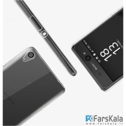 محافظ شیشه ای - ژله ای Transparent Cover برای Sony Xperia XA Ultra