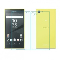 محافظ صفحه نمایش شیشه ای پشت و رو برای Sony Xperia Z5 Compact