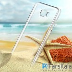 محافظ شیشه ای - ژله ای Transparent Cover برای Samsung Galaxy C7 Pro