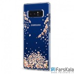 قاب محافظ اسپیگن سامسونگ Spigen Crystal Shell Blossom Case Samsung Note 8