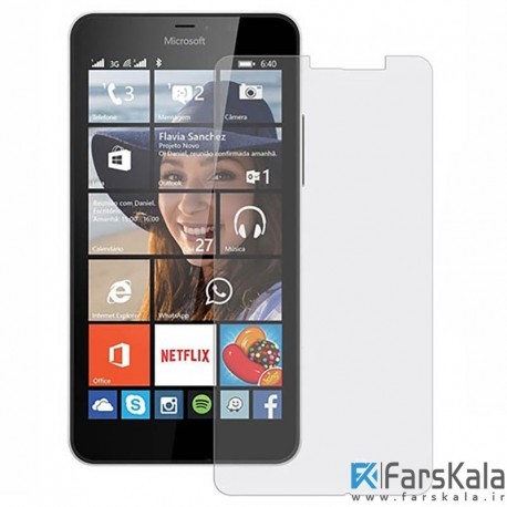 محافظ صفحه نمایش شیشه ای مایکروسافت Glass Screen Protector Microsoft Lumia 532