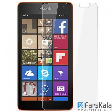 محافظ صفحه نمایش شیشه ای مایکروسافت Glass Screen Protector Microsoft Lumia 540