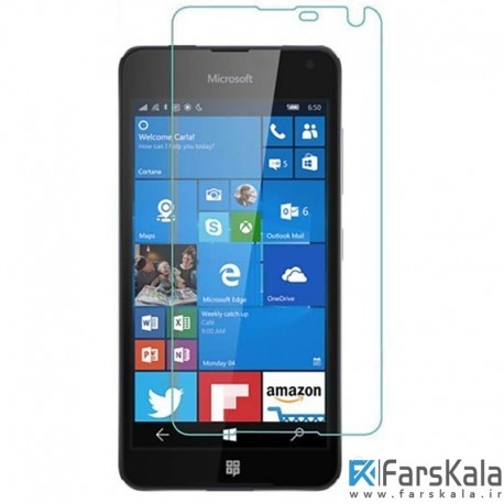 محافظ صفحه نمایش شیشه ای لومیا 650 Glass Screen Protector Microsoft Lumia