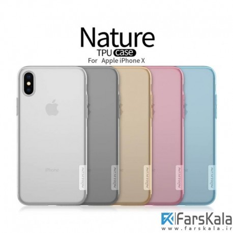 محافظ ژله ای نیلکین Nillkin Nature TPU Case Apple iPhone X