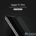 گلس شیشه ای نیلکین آیفون X مدل Super T+ Pro