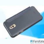 کیف نیلکین Nillkin Sparkle Leather Case Samsung Galaxy C7 2017