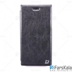 کیف چرمی بلکبری Huanmin Flipcover Leather Hardcase For BlackBerry Leap