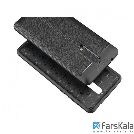 قاب ژله ای طرح چرم نوکیا Auto Focus Jelly Case Nokia 8