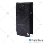 کیف چرمی نوکیا Huanmin Flipcover Leather Hardcase For Nokia 3