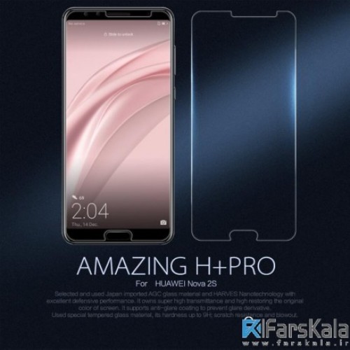 محافظ صفحه نمایش شیشه ای نیلکین Nillkin H+ Pro Glass Huawei Nova 2S