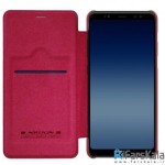 کیف چرمی نیلکین Nillkin Qin Leather Case Samsung Galaxy A8 Plus 2018